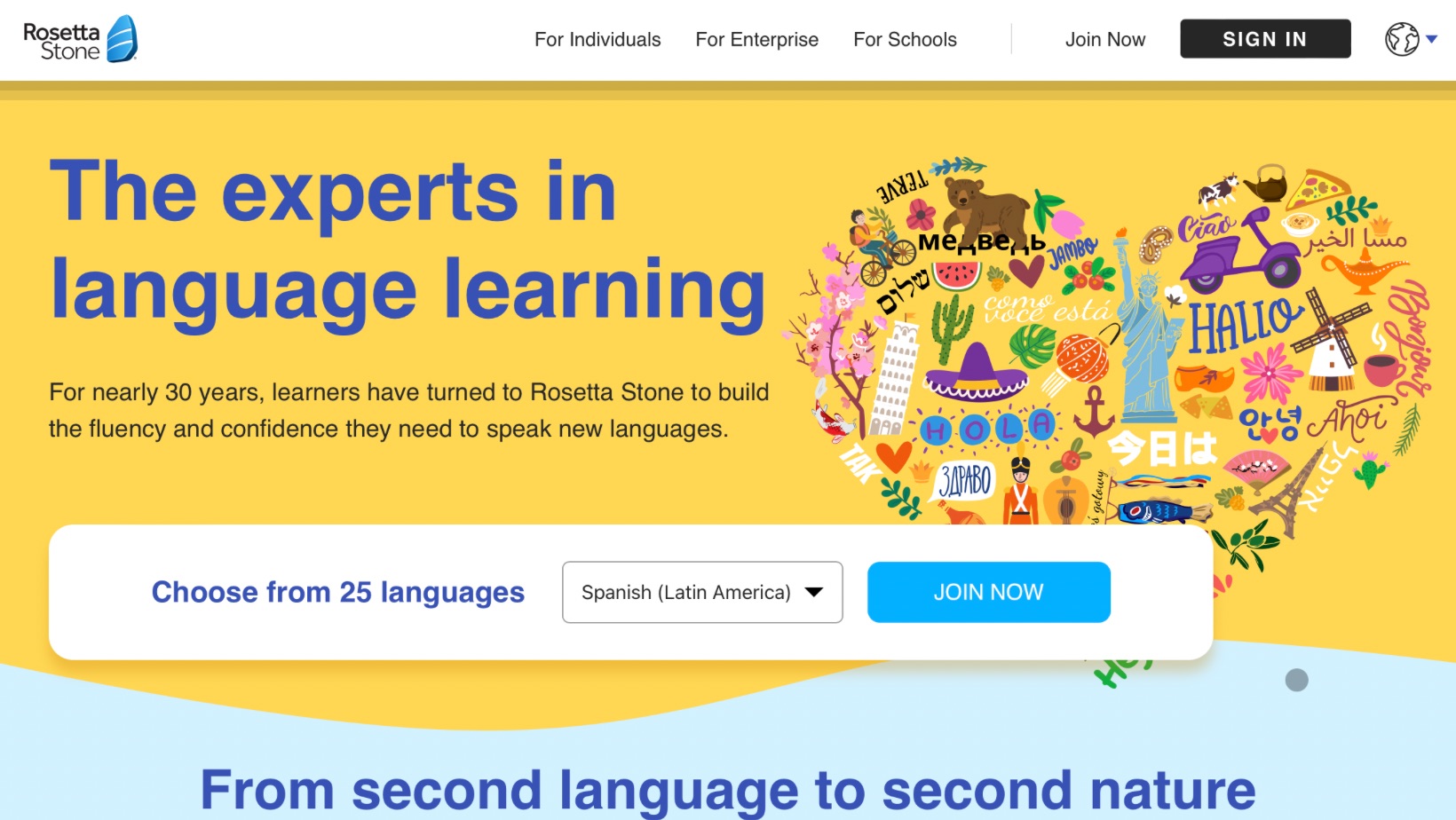 Rosetta Stone education affiliate marketing