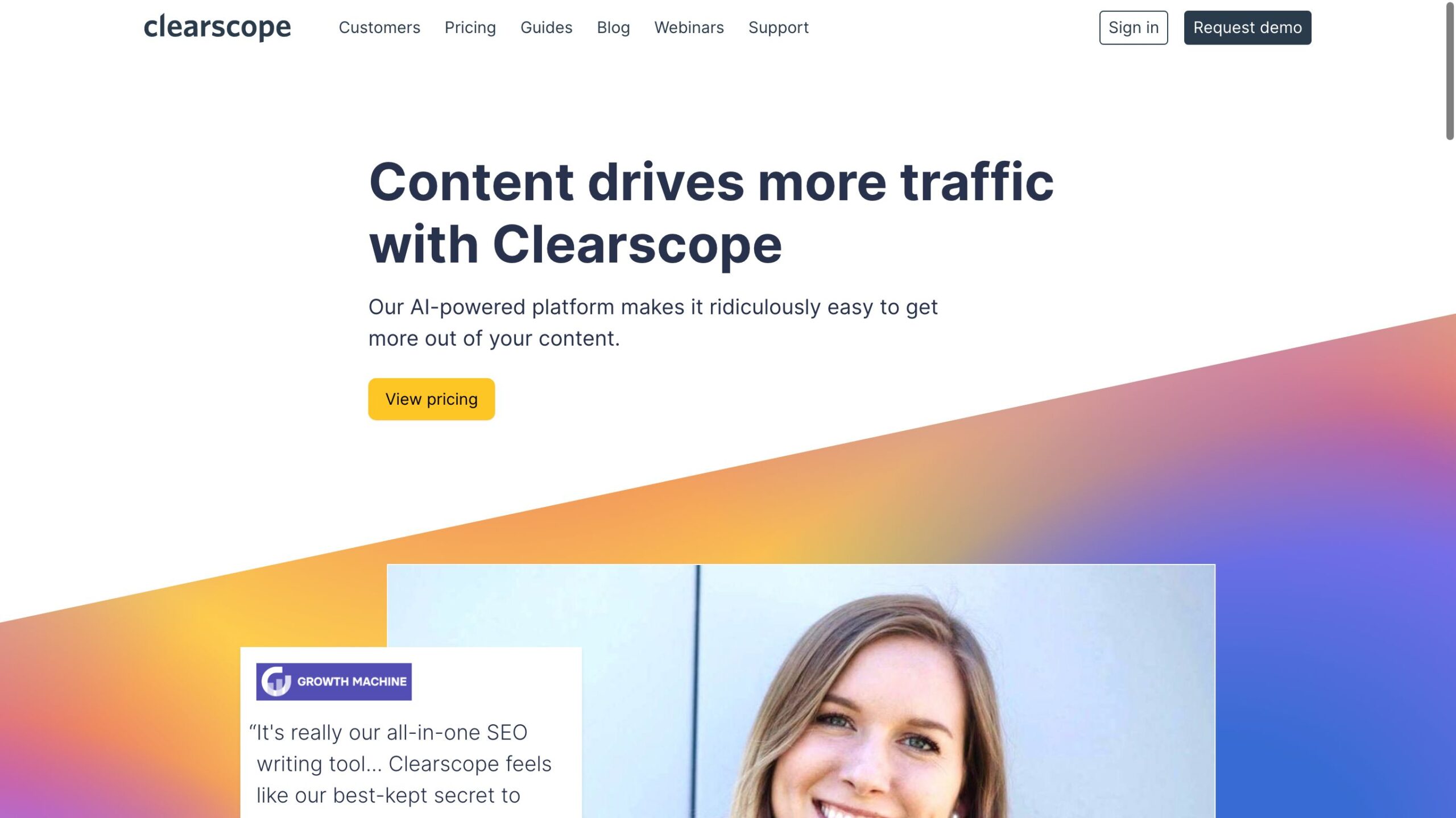 Clearscope ai seo tools